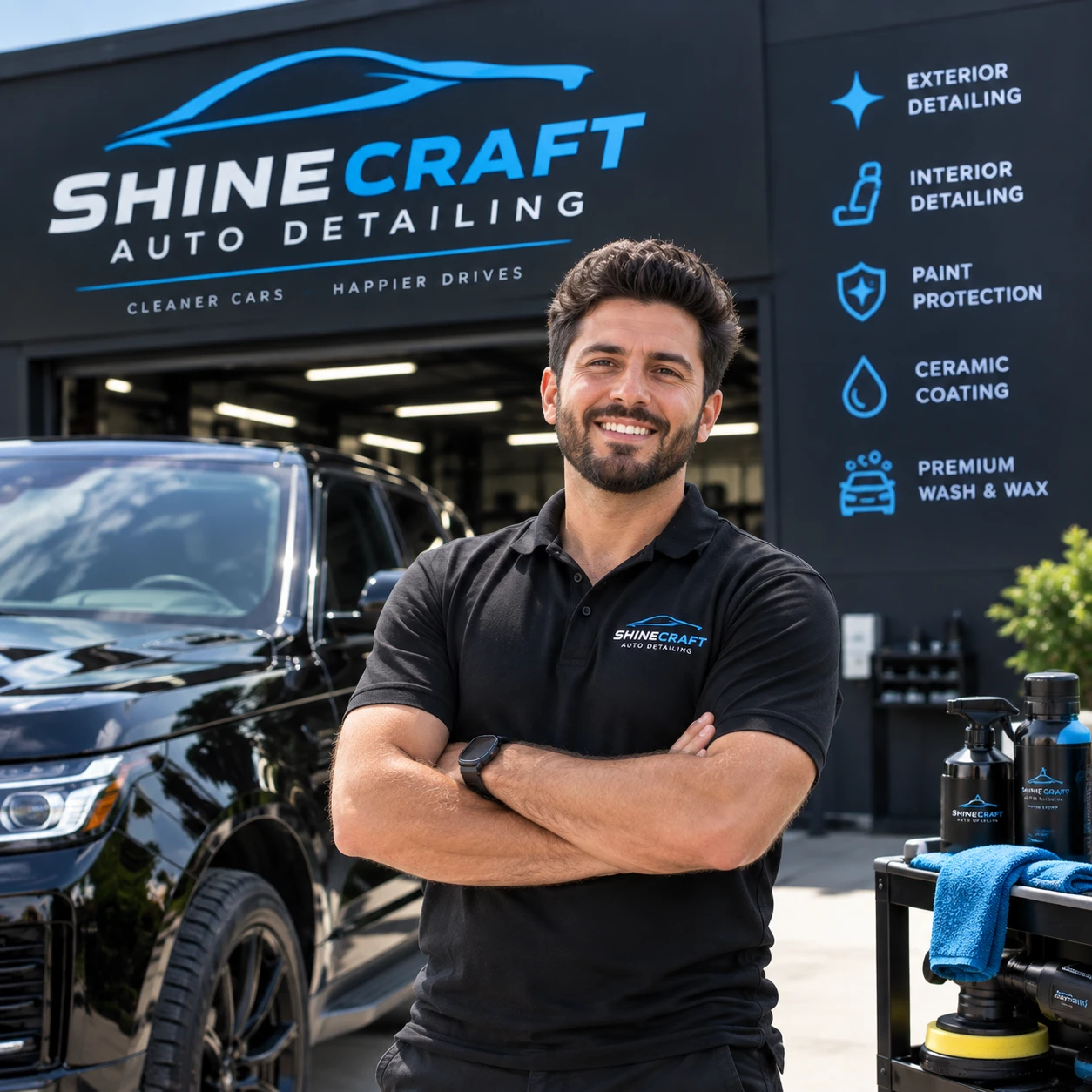 Daniel, owner of ShineCraft Auto Detailing