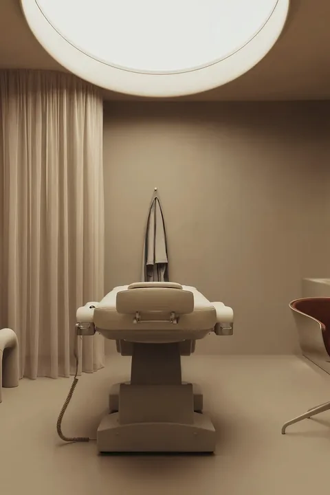 A calm MedSpa treatment room